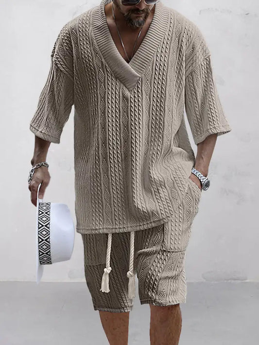 Men’s Knitted Summer Set