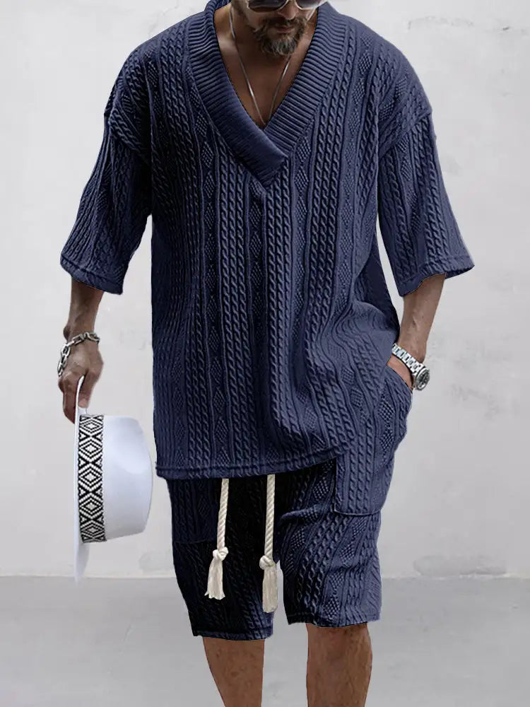 Men’s Knitted Summer Set