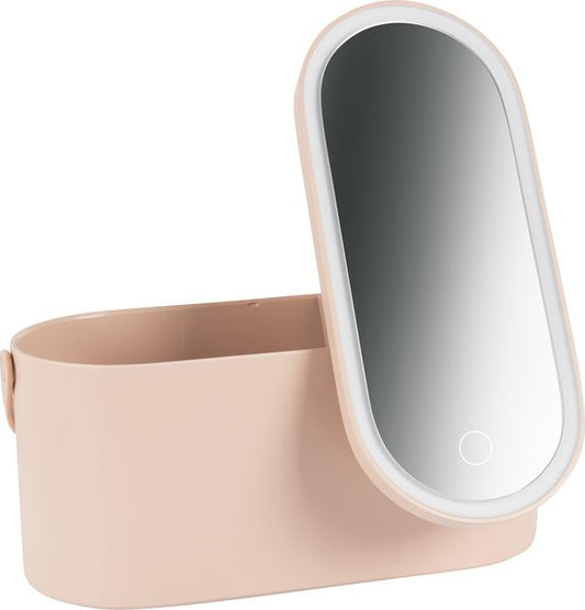 Portable Make-up Box with Make-up Mirror