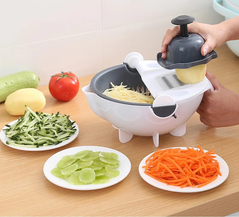 Smart Straining and Chopping Bowl