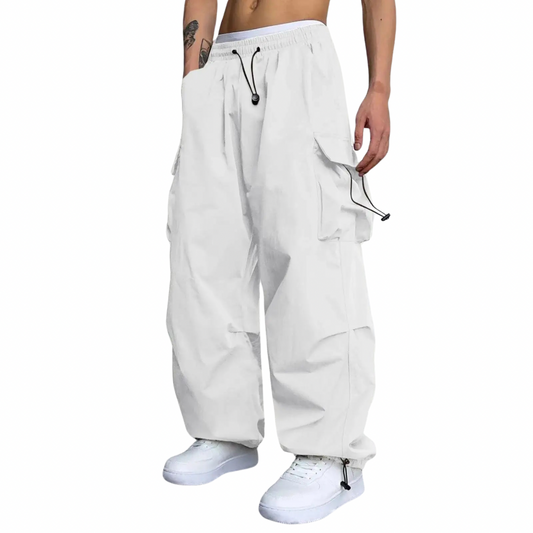 Harajuku Cargo Parachute Pants