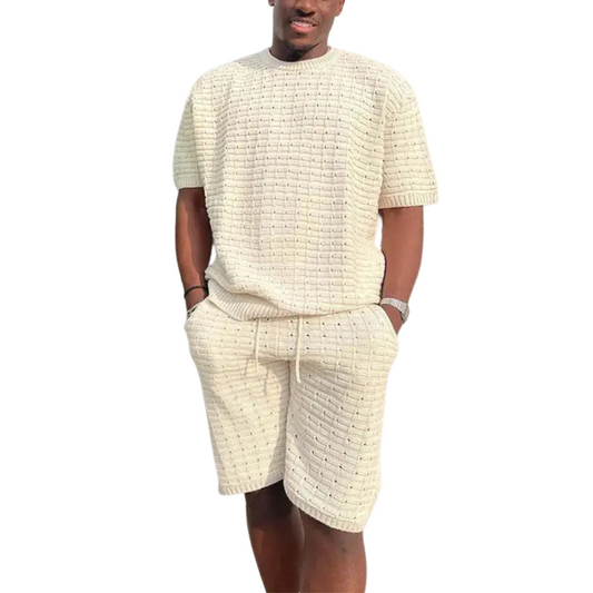 Men’s Knit Two Piece Set