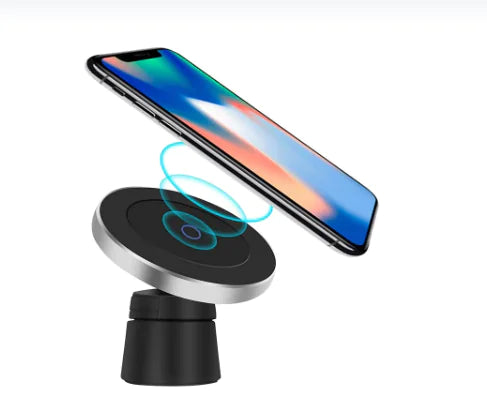 Fast Car Wireless Charger with Magnetic Phone Holder