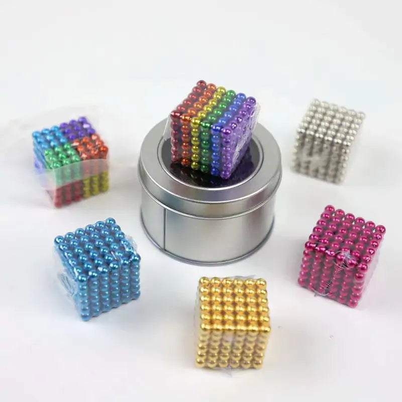 Magnetic Balls Cube Fidget Toys: Stress Relief Toys for Adults