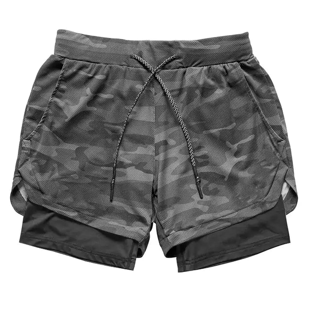 Sport Shorts for Men: Two-in-one