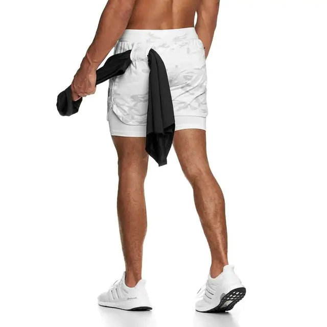 Sport Shorts for Men: Two-in-one