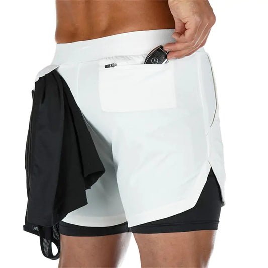 Sport Shorts for Men: Two-in-one