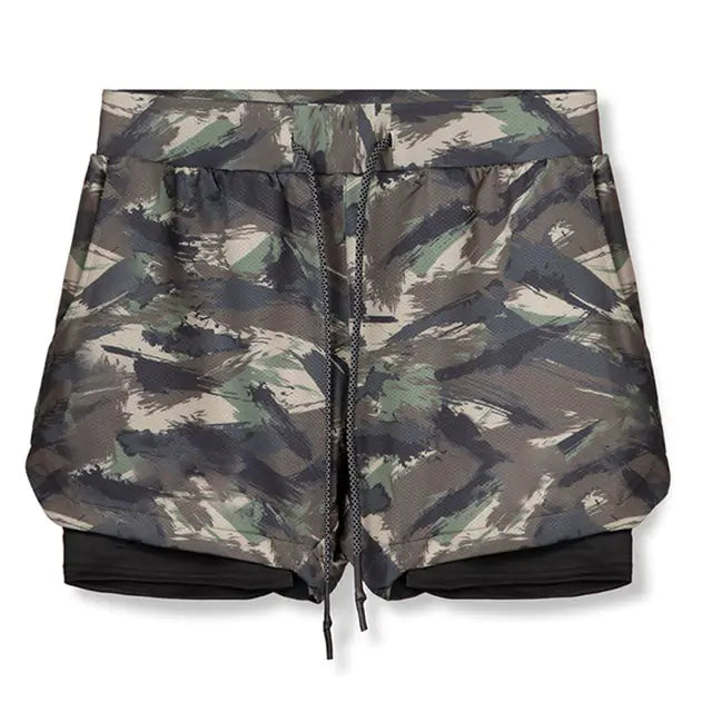 Sport Shorts for Men: Two-in-one